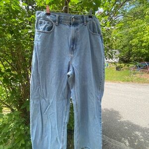 Old navy wide leg baggy jeans